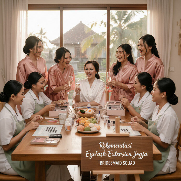 Rekomendasi Eyelash Extension Jogja Murah Buat Bridesmaid Squad yang Mau Booking Barengan