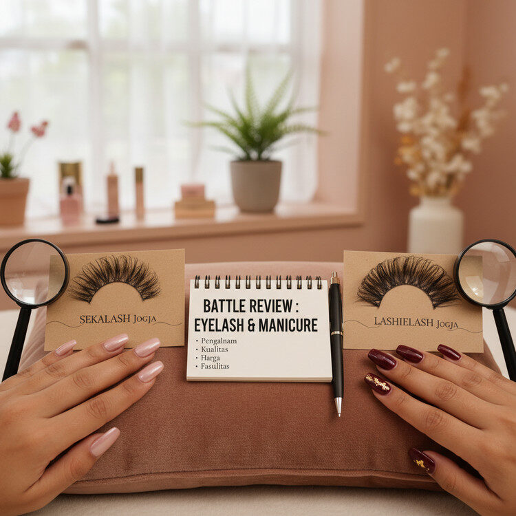 Battle Review Eyelash & Manicure: Pengalaman di Sekalash vs Lashielash Jogja