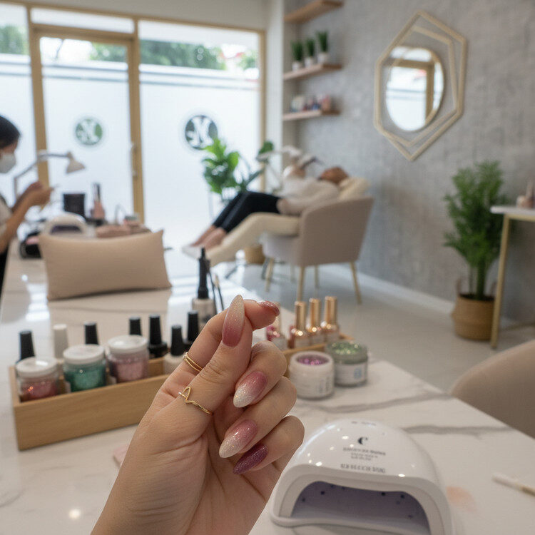 Inspirasi Desain Kuku Ombre yang Timeless & Elegan di Studio Eyelash Jogja