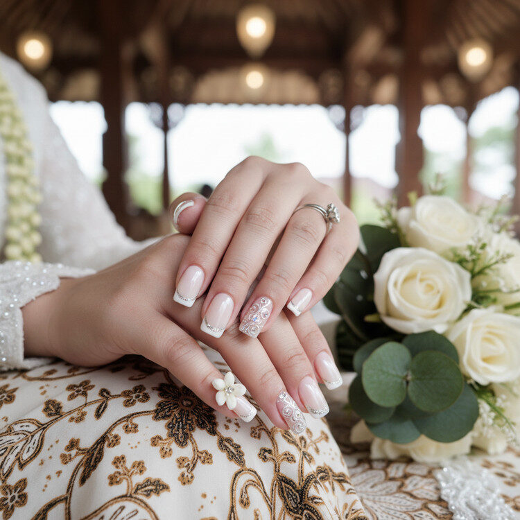 Inspirasi Wedding Nail Art Jogja yang Simple tapi Elegan untuk Hari Spesialmu