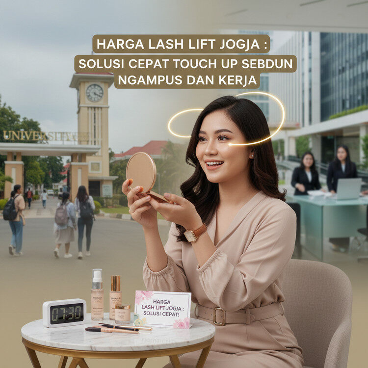 Harga Lash Lift Jogja: Solusi Cepat Touch Up Sebelum Ngampus dan Kerja