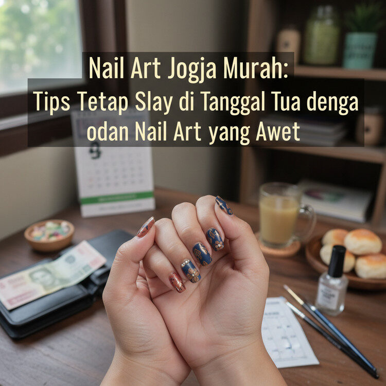 Nail Art Jogja Murah: Tips Tetap Slay di Tanggal Tua dengan Nail Art yang Awet