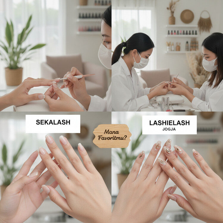 Perbandingan Style Natural di Salon Kuku Jogja: Sekalash vs Lashielash Jogja, Mana Favoritmu?