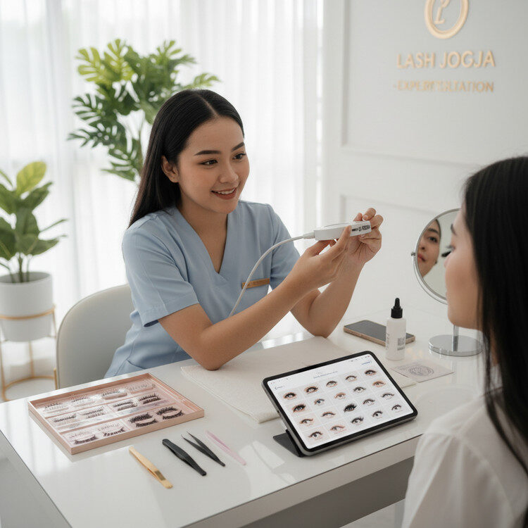 Promo Eyelash Jogja Dengan Konsultasi Bentuk Mata Dulu Biar Gak Salah Pasang