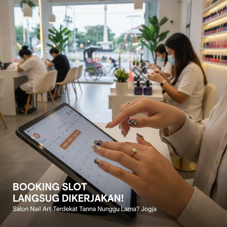 Salon Nail Art Terdekat Tanpa Nunggu Lama? Booking Slot Langsung Dikerjakan di Jogja