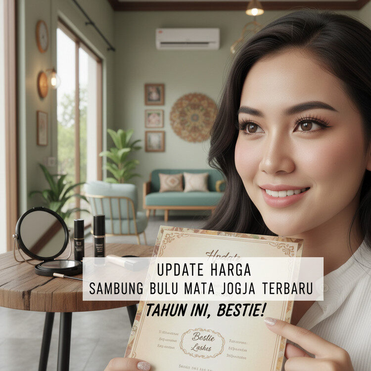 Update Harga Sambung Bulu Mata Jogja Terbaru Tahun Ini, Bestie!