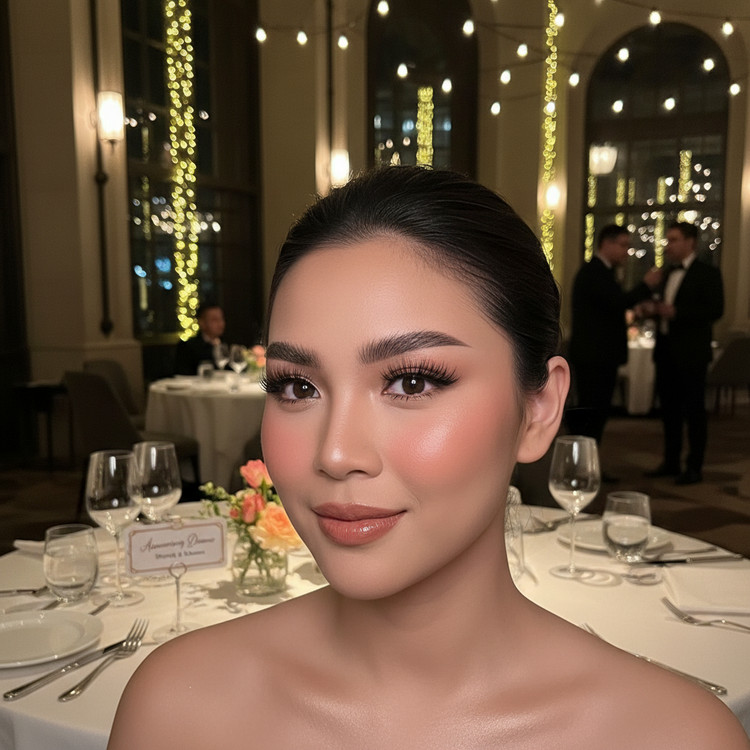 Brow Bomber Depok Sleman untuk Anniversary Dinner: Tampil Beda dengan Wet Look Lash