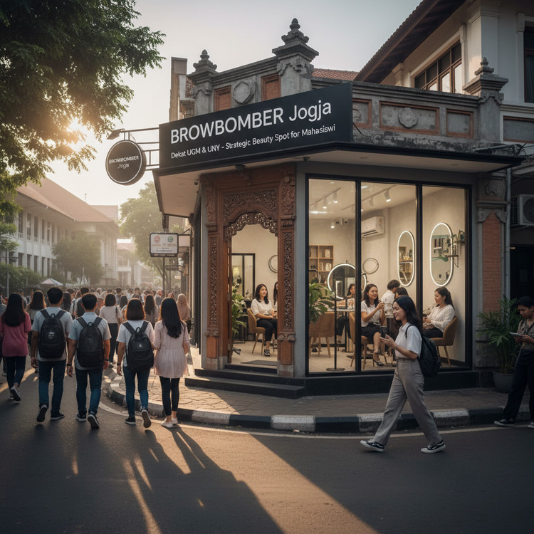 Browbomber Jogja Dekat UGM dan UNY, Beauty Spot Strategis Buat Mahasiswi