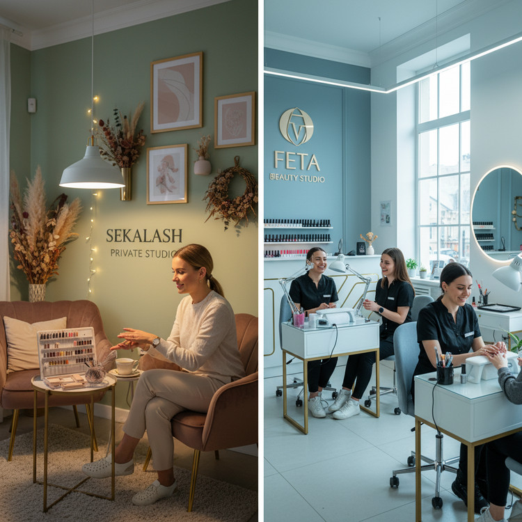 Mencari Suasana Baru Nails Jogja? Ini Bedanya Private Studio Sekalash dan Feta Beauty Studio