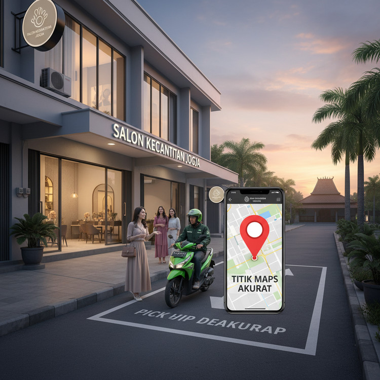 Salon Kecantikan Jogja Dengan Akses Mudah Dijangkau Ojol dan Titik Maps Akurat