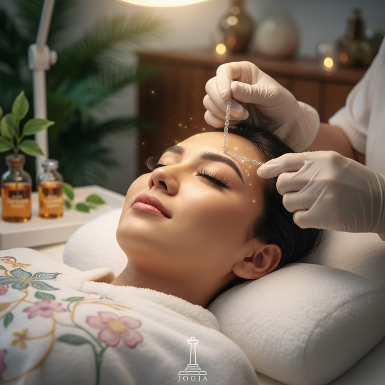 Threading Alis Jogja Dengan Kasur Eyelash Empuk, Auto Healing Sambil Cantik