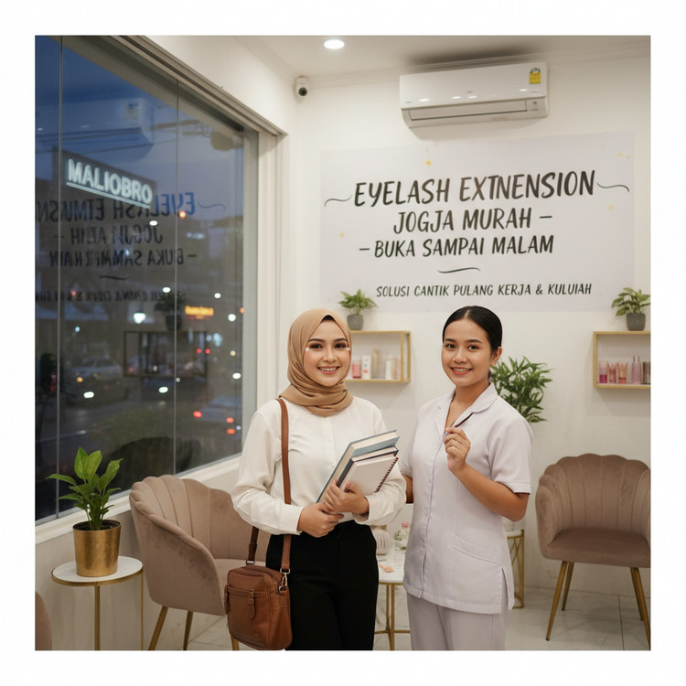 Eyelash Extension Jogja Murah Buka Sampai Malam, Solusi Cantik Pulang Kerja dan Kuliah