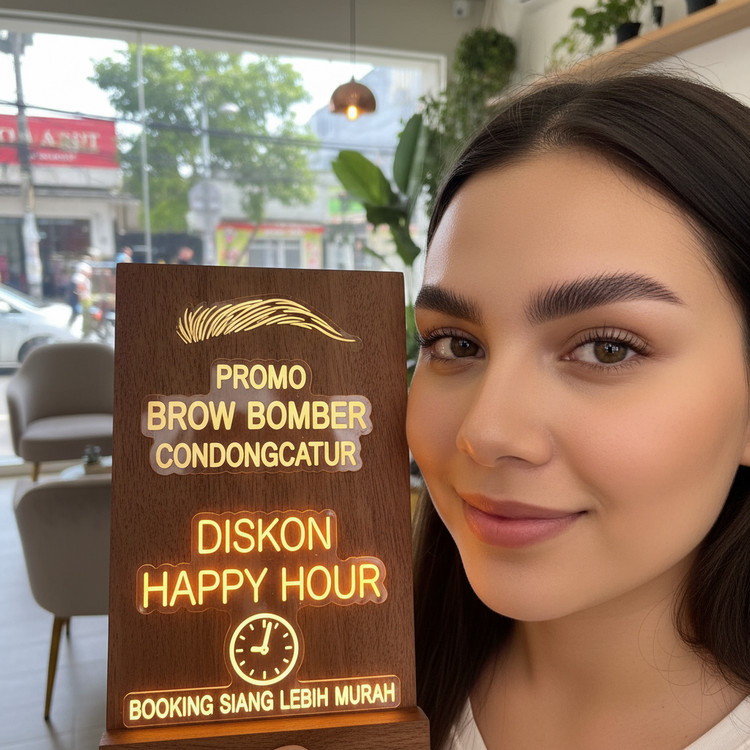 Promo Brow Bomber Condongcatur Diskon Happy Hour Booking Siang Lebih Murah