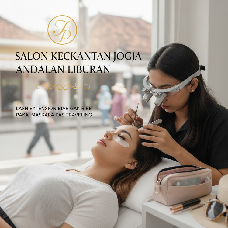 Salon Kecantikan Jogja Andalan Liburan: Lash Extension Biar Gak Ribet Pakai Maskara Pas Traveling
